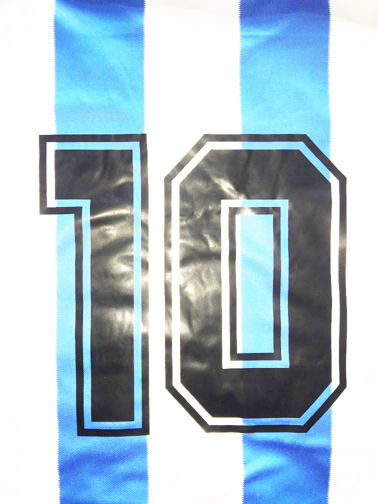 Retro Argentina 1986 Le Coq Sportif Football Jersey Long Sleeve #10 For Sale.

Medium, Large &amp; XL Available. £40

UK Stock and ready to post now. UK Royal Mail Signed For Delivery £4. Worldide Signed For Delivery £10.

More details and photos available on request.