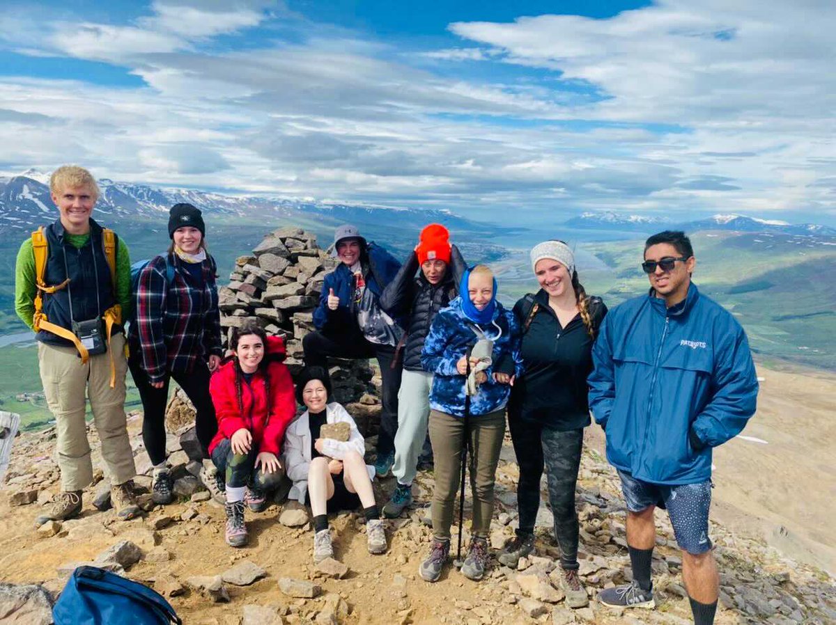 TrueNatureEd's tweet photo. Happy Friday from #Iceland! 
🇮🇸
What an amazing week exploring the Land of Fire &amp; Ice! Our hearts are full seeing the connections and memories you have made. Wishing all @theNSLS students an epic end to new beginnings! 
❤

#TheNSLS #TrueNatureEducation #FridayFeeling https://t.co/vGnl97PCa0
