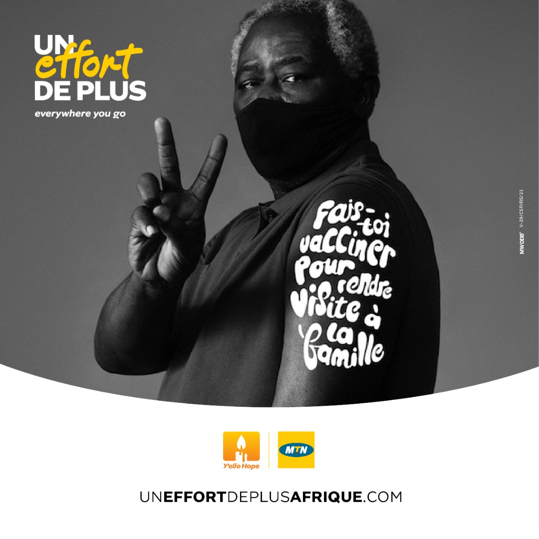 ouatt_djibril's tweet photo. "UN EFFORT DE PLUS"pour ceux qui nous sont chers,pr notre belle #CIV et surtout pr un retour à la vie normale.C'est la campagne que MTN lance ce jour avec le Ministère de la Santé dans la continuité des actions #YelloHope.
#UnEffortDePlus en portant le masque et en se vaccinant ! https://t.co/n2RWqOKokX