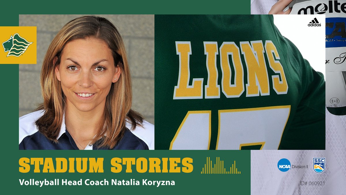 Saint Leo Athletics (@saintleolions) on Twitter photo Introducing Stadium Stories, an audio platform to get to know the Lions of <a href="/SaintLeoUniv/">Saint Leo University</a>.
There's no better way to kick off the new feature by meeting the newest member of the family, <a href="/saintleovb/">Saint Leo VB</a> Head Coach Natalia Korzyna.
๐๏ธbit.ly/3xr971c
#LionsStadiumStories Introducing Stadium Stories, an audio platform to get to know the Lions of <a href="/SaintLeoUniv/">Saint Leo University</a>.
There's no better way to kick off the new feature by meeting the newest member of the family, <a href="/saintleovb/">Saint Leo VB</a> Head Coach Natalia Korzyna.
๐๏ธbit.ly/3xr971c
#LionsStadiumStories