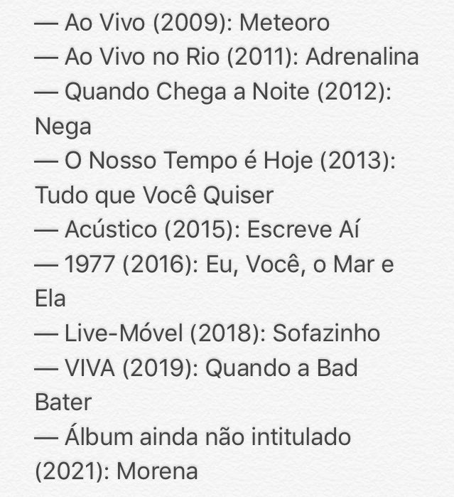 updateluans's tweet photo. 📍VOCÊ SABIA? | Com o lançamento de "Morena", Luan Santana completa mais de 1 década vingando todos os lead singles de todos os seus álbuns como smash hits nas paradas de sucesso desde 2009 em todo o Brasil. É o patrão! 

Confira a lista: https://t.co/BryL3oEZEI