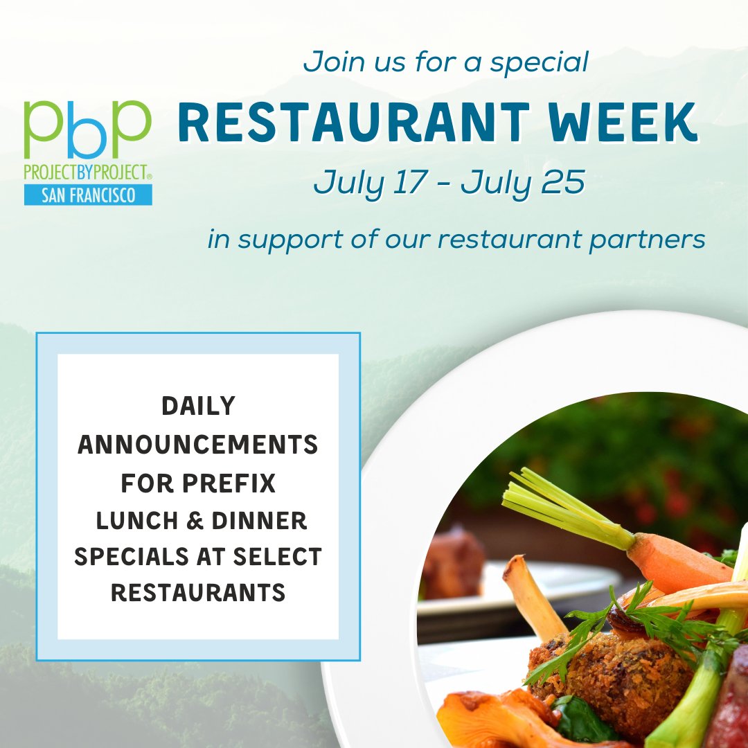 pbpsf's tweet image. We hope you're hungry because starting tomorrow and throughout the next week, we'll be announcing the participating restaurants for the first ever PbP Restaurant Week. 

#sfeats #sffoodie #sfrestaurants #pbpsfrw21 #bayareaeats #pbpwithyou #yelpbayarea #eatersf #infatuationsf