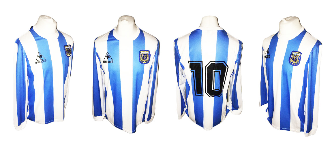 Diego Maradona Argentina 1986 - 1987 Le Coq Sportif Long Sleeve Football Jersey.

Available Now! Contact Me For Details.

#diegomaradona #CopaAmerica2021 #CopaAmericaFINAL #Messi #lecoqsportif #vintagefootballshirt #mexico1986 #fifaworldcup

 🇦🇷