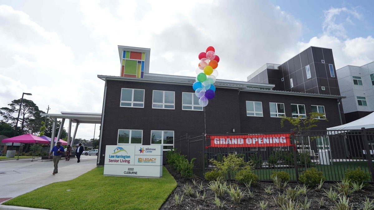 Last home: The largest #LGBTsenior citizen residence in the United States has opened
'...the [Houston] facility aims to keep the elderly and vulnerable population in their own neighborhood, while providing shelter for sexual minorities in general.'
buff.ly/3qWVBA7
#lgbtq