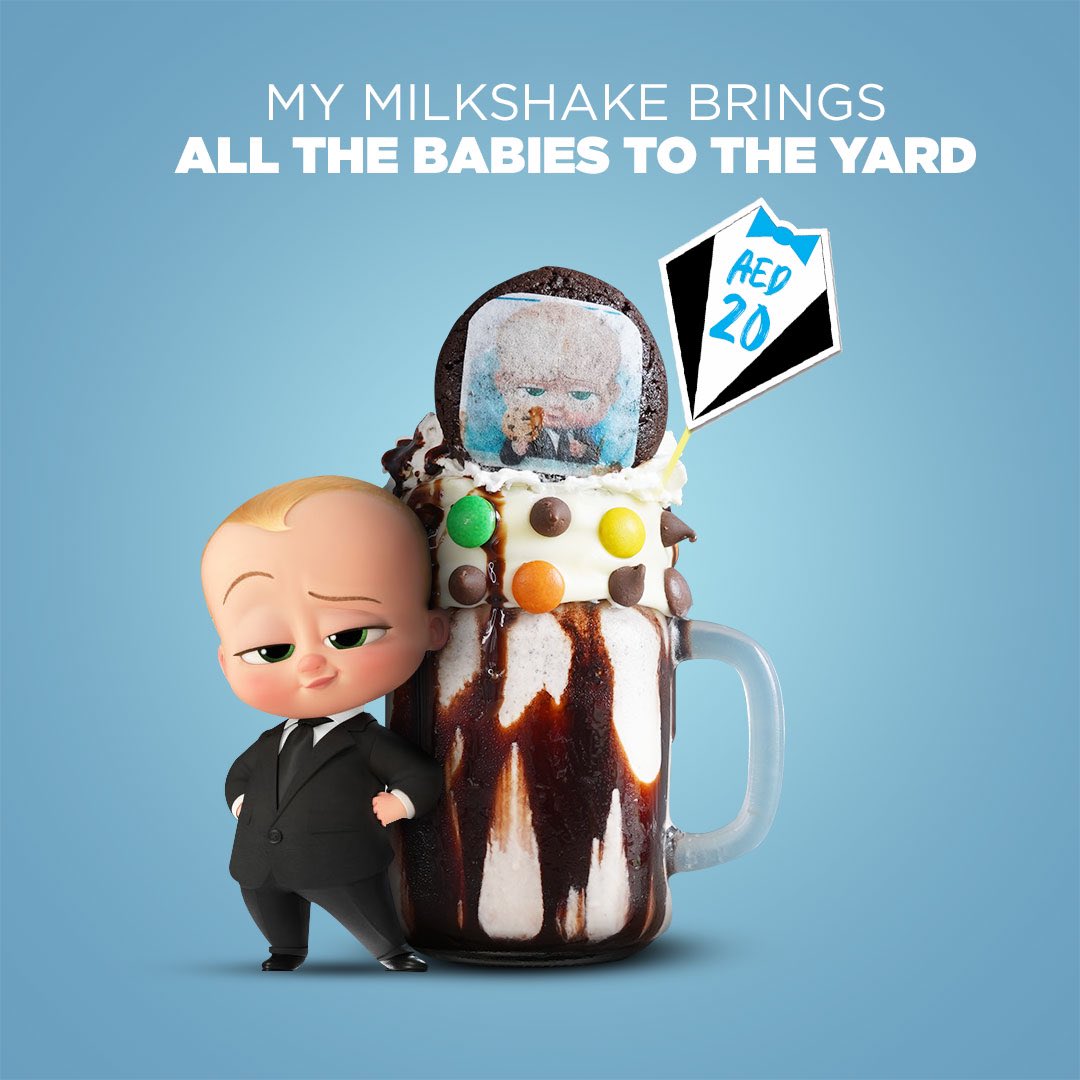 We know you want it! 🍧

Did you try out our Boss Baby milkshake exclusively at Roxy Cinemas? 😍

Don’t forget to check out our Boss Baby Combo Meal for an exciting offer! 🤩

#ExperienceRoxy #BossBaby