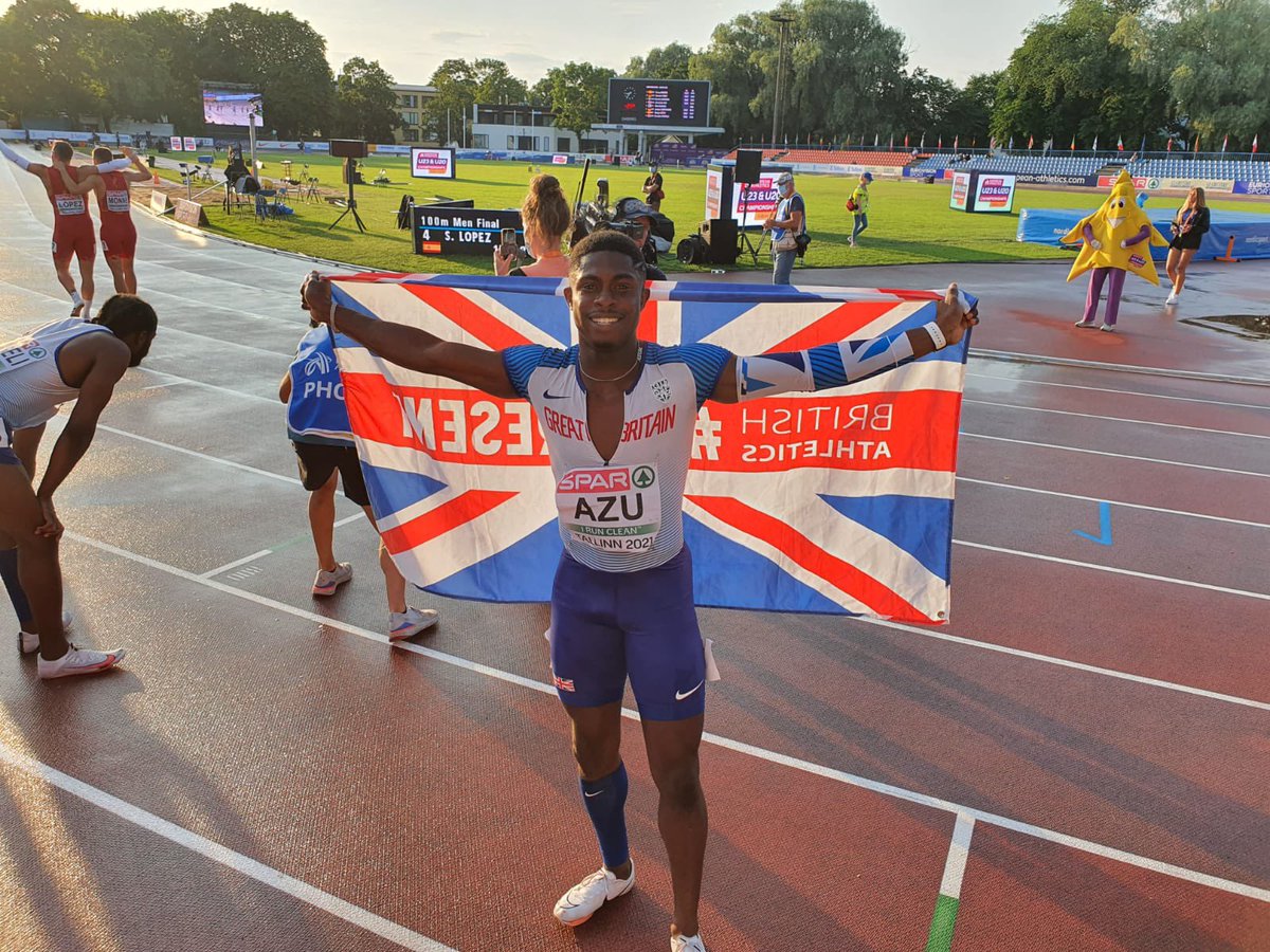 2 years ago pulled up in the final after leading. Today he came back to claim what was rightfully his in style! I love you brooo <a href="/Jeremiah_Azu/">Jeremiah Azu</a>