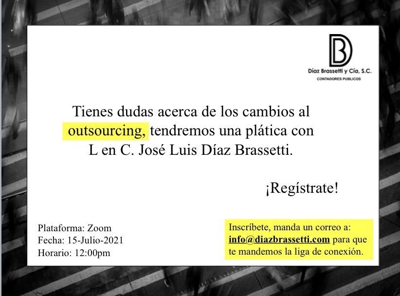 DiazBrassetti's tweet photo. Regístrate en info@diazbrassetti.com solucionaremos todas tus dudas. https://t.co/EmMkLNvval