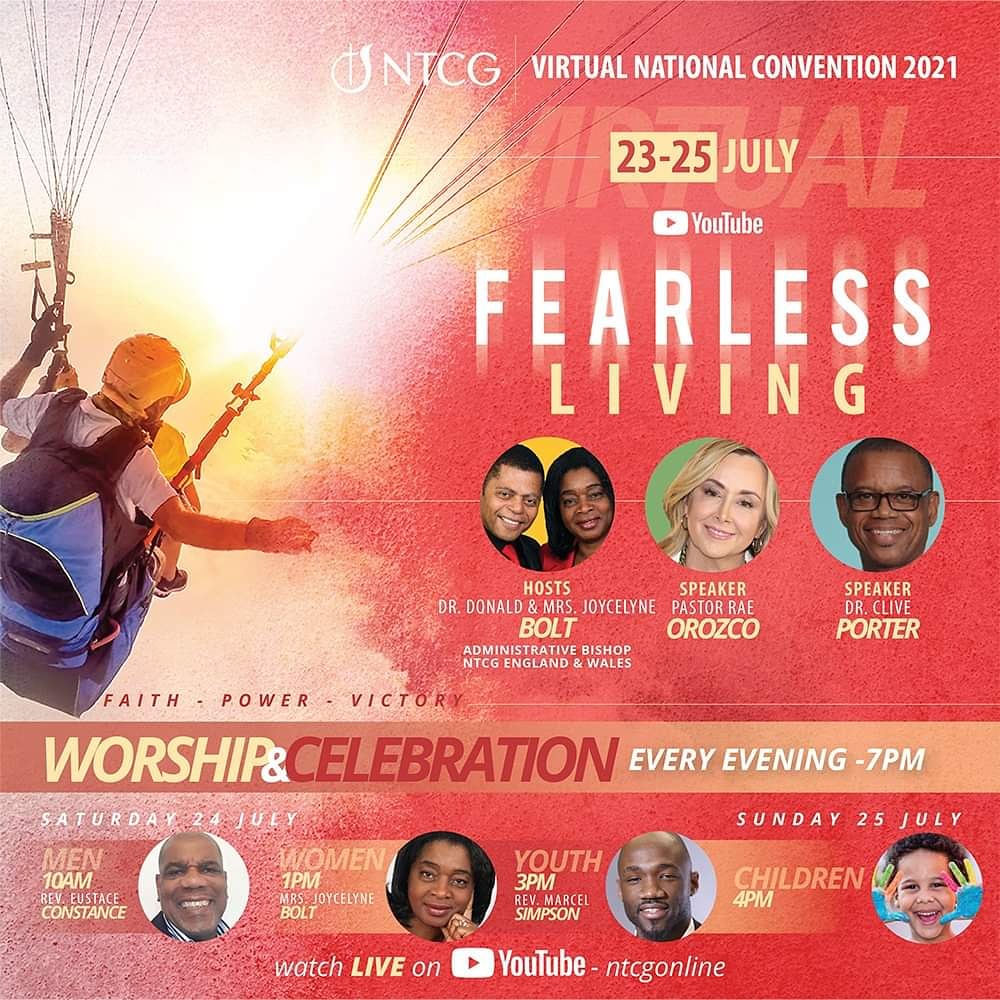 2 WEEKS TO GO before we start our first ever Virtual NTCG National Convention. We hope you can join us as we kick off at 7pm, FRIDAY 23rd July. LIVE on youtube.com/ntcgonline.