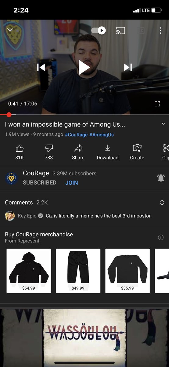 L2Savage2's tweet photo. Still watching among us videos from courageJD from 7 months ago. I really want @CouRageJD to follow me https://t.co/NK8002KGTu