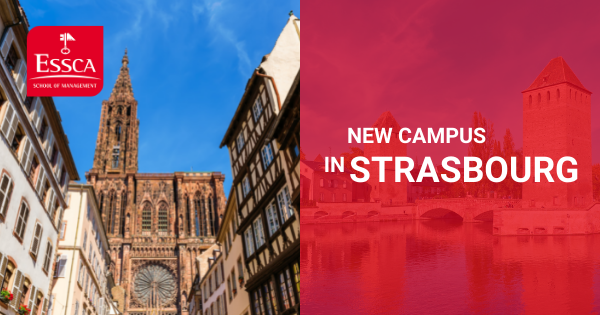 -Communiqué- En 2022, l’ESSCA ouvrira, à Strasbourg, son 7e campus en France!

-Announcement- ESSCA will open its seventh campus in Strasbourg, at the beginning of the 2022 school year!