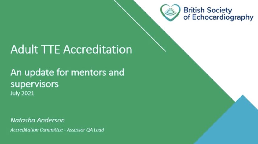 Really pleased to be able to deliver a fantastic workshop to some of our <a href="/BSEcho/">BSEcho</a> assessors today. Supported by @JoThanjal <a href="/MichaelPurdon3/">Michael Purdon</a> and Ivo! 

Next we are looking forward to the live Q&amp;A for mentors next week - there’s a couple of spaces left if you want to join us!