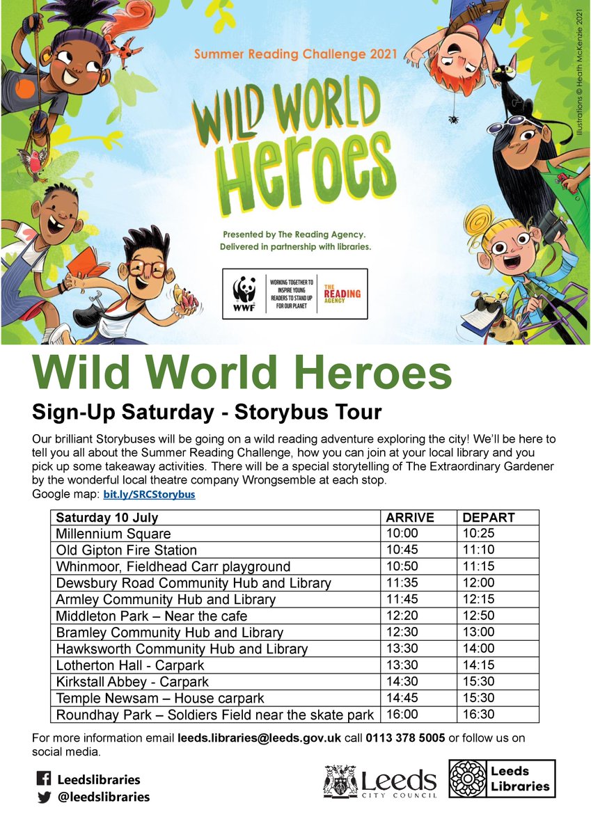 Our library buses are going on a wild reading adventure exploring the city! Sam is unfortunately isolating, but their big brother will be stepping in to take over &amp; you'll see Nelly out &amp; about.
<a href="/Wrongsemble/">Wrongsemble</a> are really excited about sharing The Extraordinary Gardener with you 😁