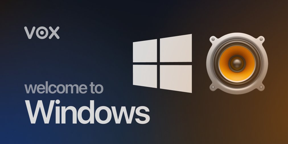 🔥 Are you ready?!? 
VOX Universal for Windows (beta) is here 👇🏻
vox.rocks/windows-music-…

#iLoveFLAC #VOXPlayer