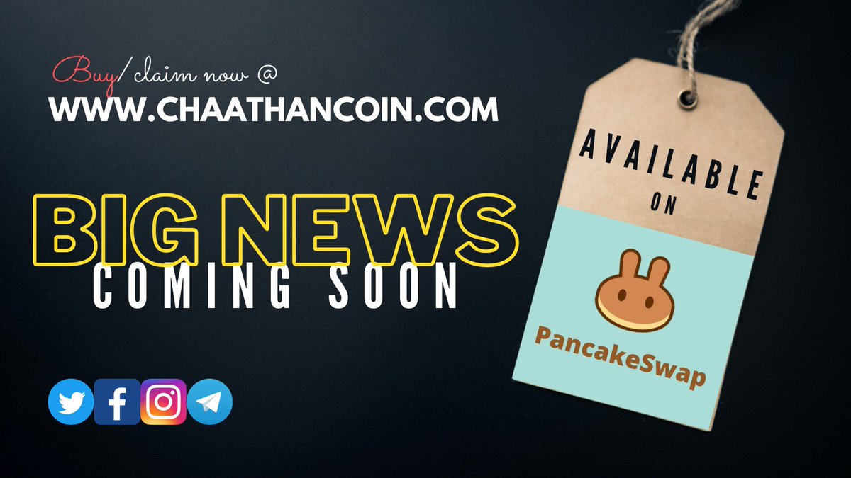 ChaathanCHTT's tweet photo. 𝓐𝓿𝓪𝓲𝓵𝓪𝓫𝓵𝓮 𝓞𝓷 𝓟𝓪𝓷𝓬𝓪𝓴𝓮𝓢𝔀𝓪𝓹
𝐁𝐮𝐘 And 𝐑𝐞𝐟𝐞𝐑 To Get 𝟓𝟎% 𝐁𝐨𝐧𝐮𝐬
Visit Us: https://t.co/tDdj8R1IdT
Get Your Claim and Refer
𝗖𝗢𝗡𝗧𝗥𝗔𝗖𝗧 𝗔𝗗𝗗𝗥𝗘𝗦𝗦: 
0xe60697d1f088826f7e03a313eee24b14ec869c4b 
#Binance #BinanceSmartChain #BEP20 #Airdrops https://t.co/2D65Op11O0