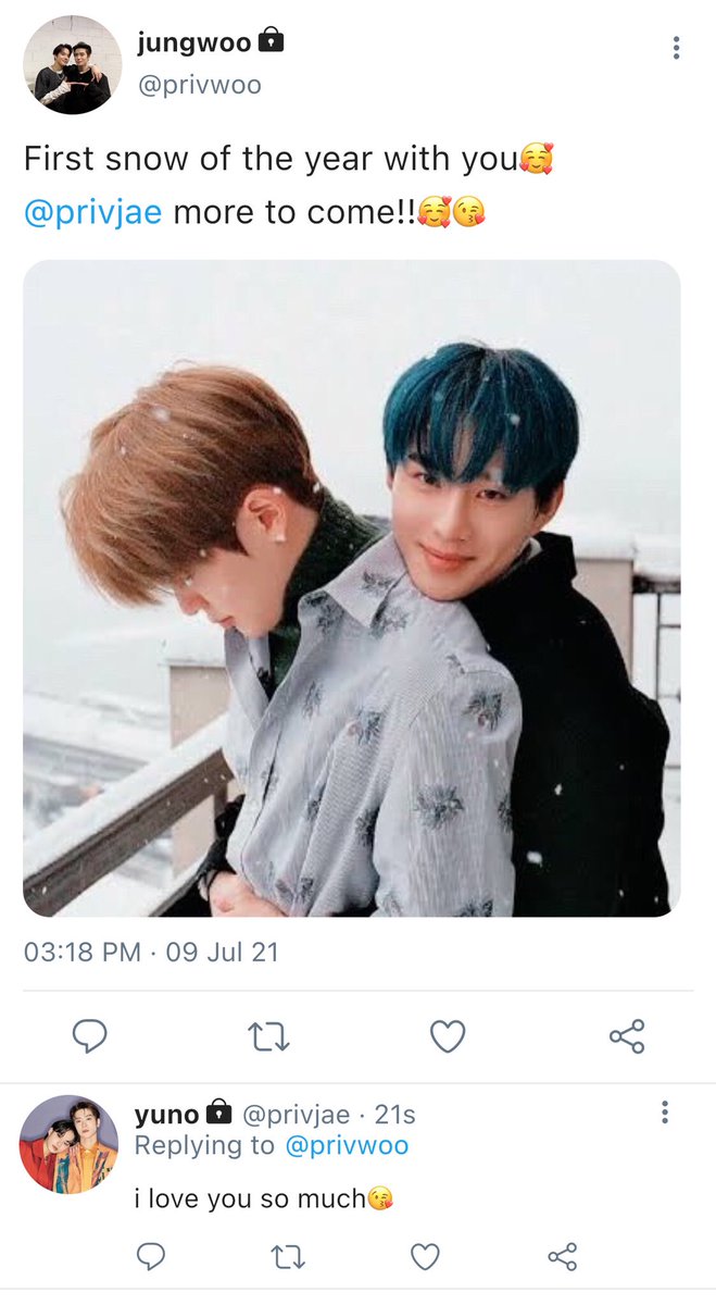 smilekdy's tweet photo. Jaedo / dojae filo au 

Where jaehyun and doyoung has been a couple for 10 years. https://t.co/MZreQBpN4a