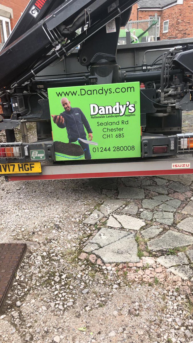 ChesterDeaf's tweet photo. Second delivery of the day…..grit sand and cement provided by @DandysTopsoil 
Thank you for the discount Dandy’s, and for going above and beyond with the delivery, your driver was amazing!
All we need now is @DionDublinsDube to come and give us a hand getting this lot down 😀 https://t.co/5Lpom90ElY