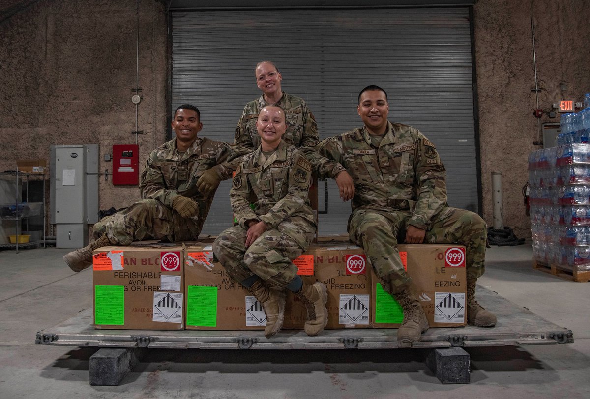 Did you know, within the @CENTCOM AOR there is only one Blood Transshipment Center that delivers blood🩸products for medical operations downrange? 🤯 Click the link below to learn more about what they do! go.usa.gov/x6zP7 #GrandSlamWing #WinReadyRepeat @USAFCENT