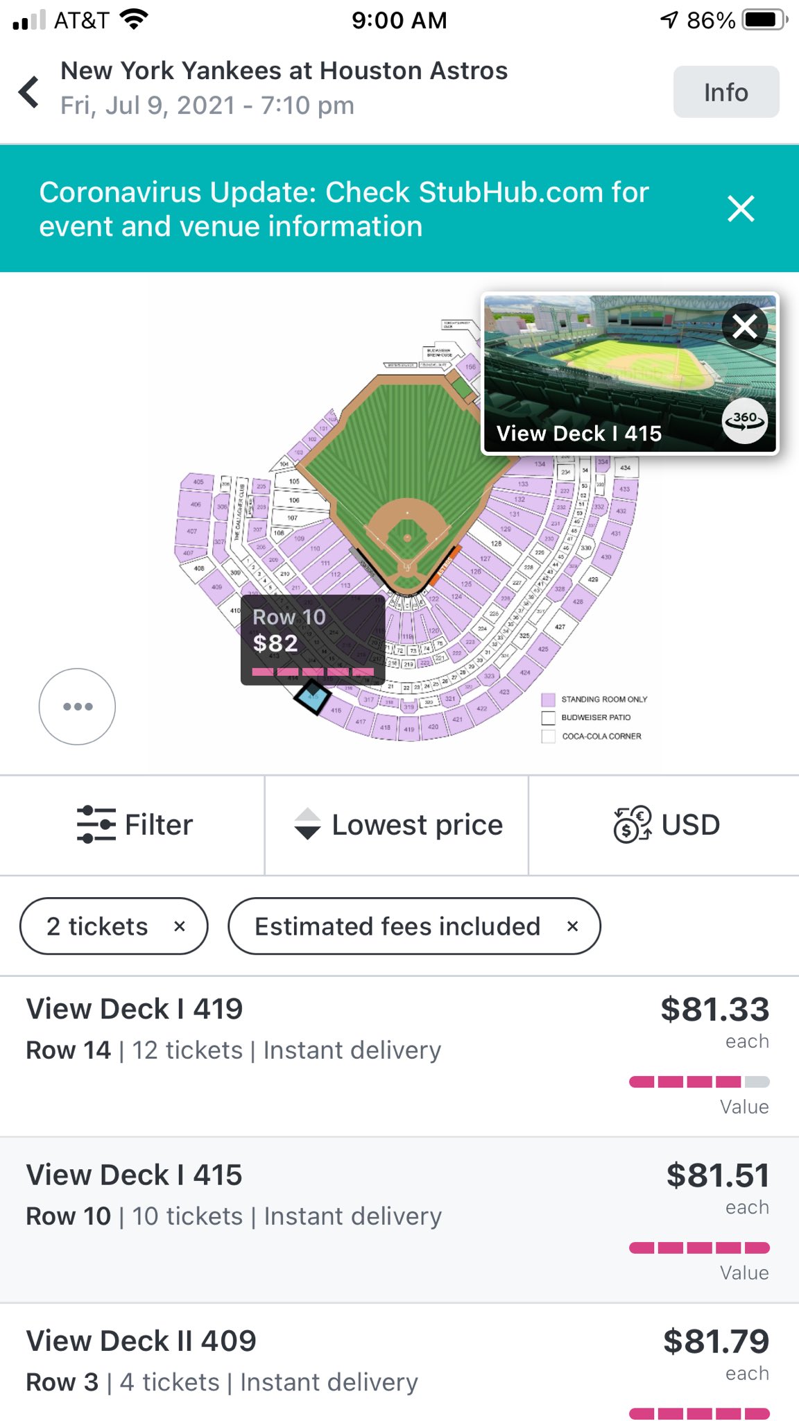 Houston Astros Tickets - StubHub