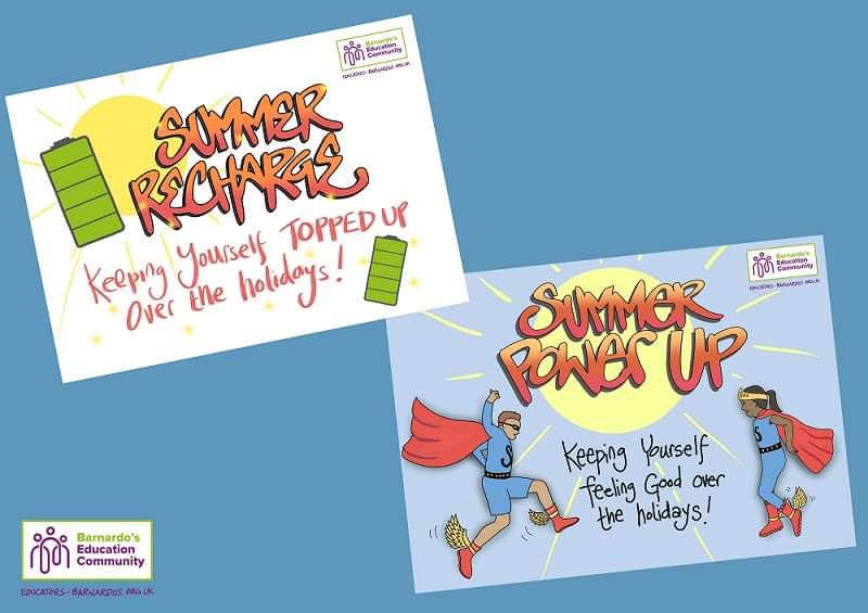 BarnardosEduCom's tweet photo. ‼️ Attention Primary School Education staff ‼️

📣 NEW WORKBOOK 📣

Our Summer Power Up Workbook is for you!

This 3 step workbook will support the mental health and wellbeing of children throughout the summer period. 

Download link 👇🏻

https://t.co/ogBtSJTOqi https://t.co/emLEOJkWZH