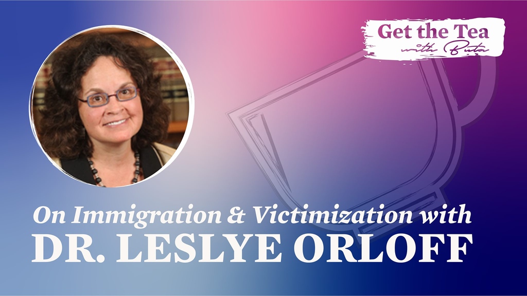 TheTeaWithButa's tweet photo. Ready to #GetTheTea tomorrow morning? ☕ We're being joined by Dr. Leslye Orloff to talk about immigration and victimization and hope you'll tune in tomorrow at 10 am ☀️ RSVP to watch at https://t.co/Ou1upnomoJ https://t.co/5dyoac6sMA