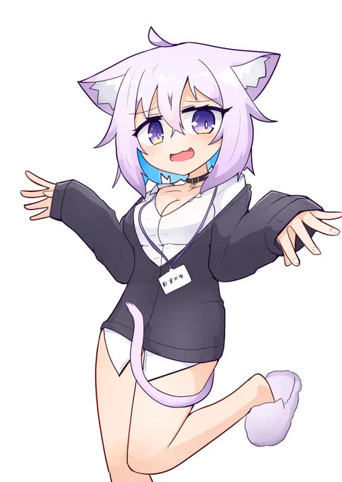 #おかゆの新衣装予想図 
はいてない説を推してく 