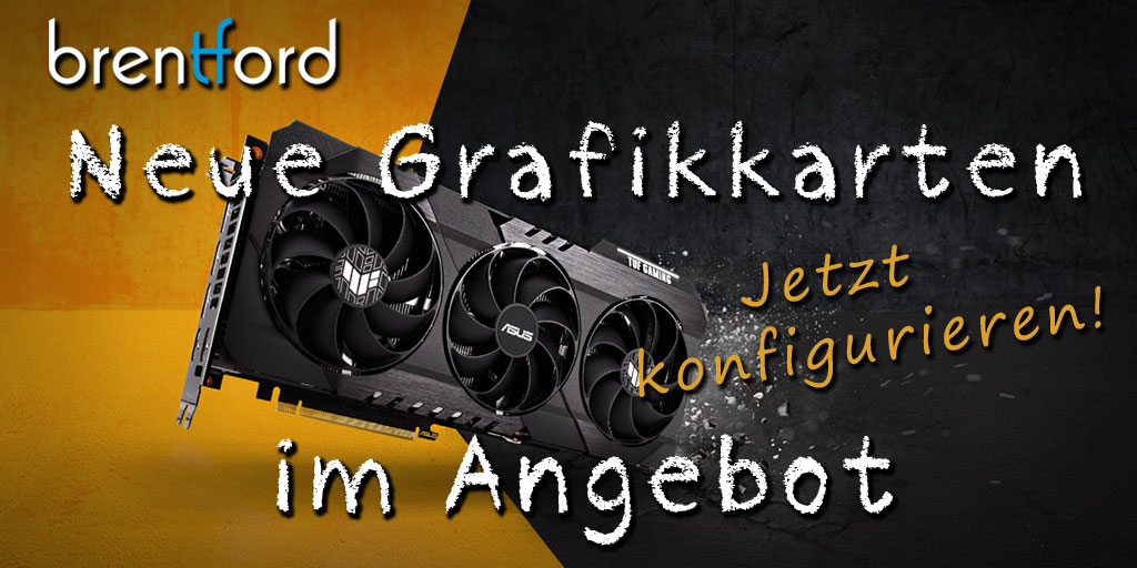 brentfordag's tweet photo. Unser Angebot an #Grafikkarten wurde erweitert. Die neuen @NVIDIAGeForceDE RTX 3070 Ti / RTX 3080Ti Grafikkarten sind ab Lager verfügbar und können ab sofort im Online PC Konfigurator ausgewählt werden.

Jetzt konfigurieren: https://t.co/2U9BSUtXDG

#rtx3070Ti #rtx3080Ti #Nvidia https://t.co/NpaQWX4btv