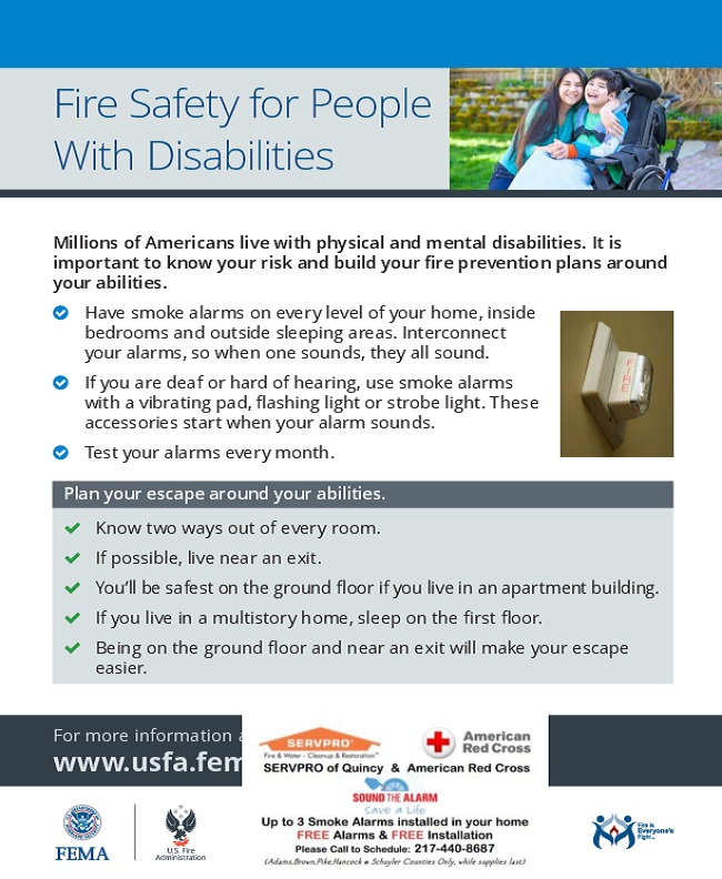 Millions of people live with physical and mental disabilities.
Statistics show that each year:
There are approx. 700 home fires involving people with physical disabilities.
There are approx. 1,700 home fires involving people with mental disabilities.

bddy.me/3hPyqUg