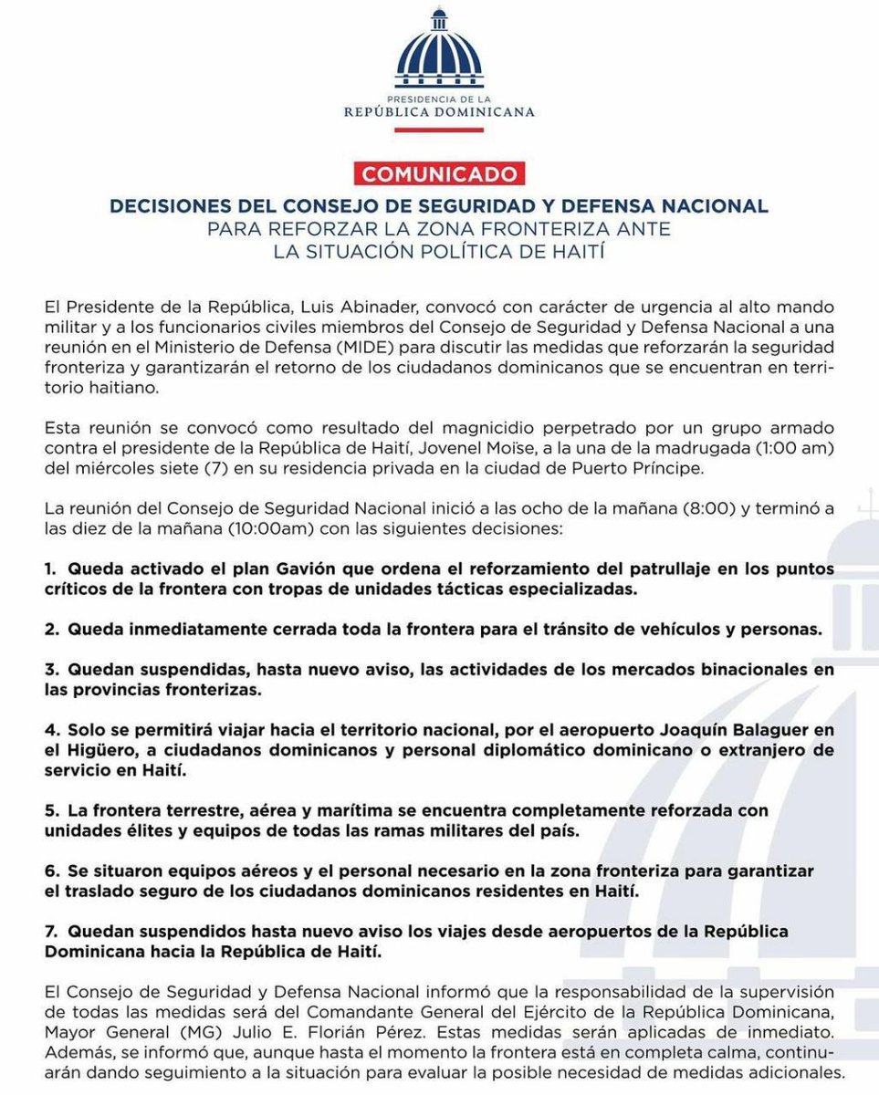 Embajada De La Republica Dominicana En Japon 日本語によるお知らせは スペイン語のあとに続きます Desde La Embajada De La Republica Dominicana En Japon Compartimos Las Decisiones Del Consejo De Seguridad Y Defensa Nacional De La Republica Embajada De La Republica Dominicana En Japon 日本語によるお知らせは スペイン語のあとに続きます Desde La Embajada De La Republica Dominicana En Japon Compartimos Las Decisiones Del Consejo De Seguridad Y Defensa Nacional De La Republica