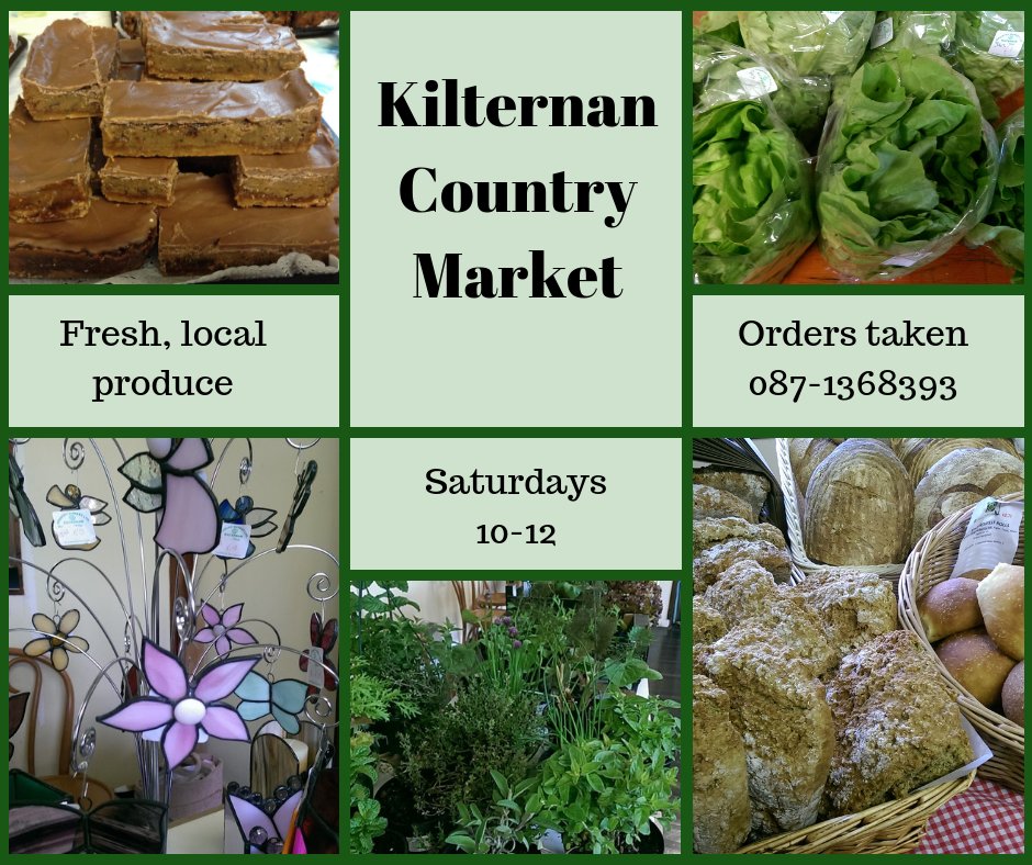 KilternanCM's tweet photo. The Market is open every Saturday morning 10-12 with a wide choice of locally homemade breads, cakes, savouries, scones and biscuits and homegrown fruit and veg, plants and flowers, free-range eggs, jams and crafts. Coffee shop open from 9.30. https://t.co/OiT6ZMlngb