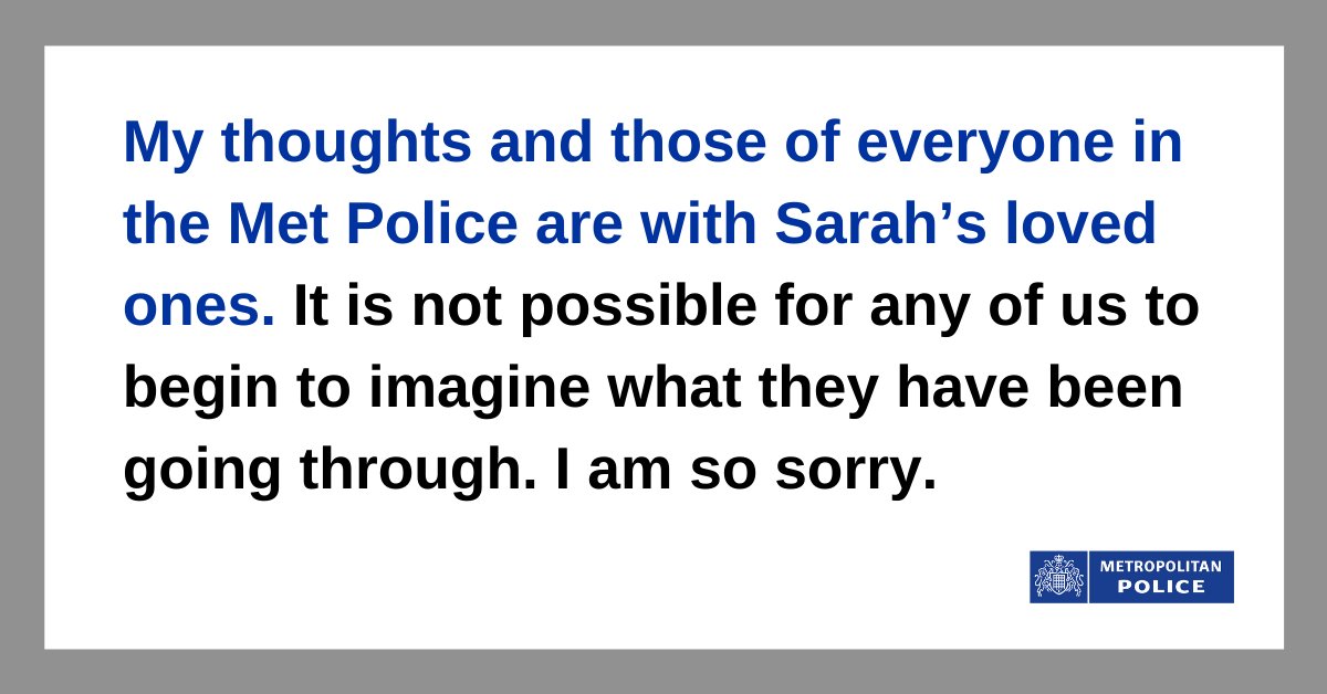 Metropolitan Police tweet media