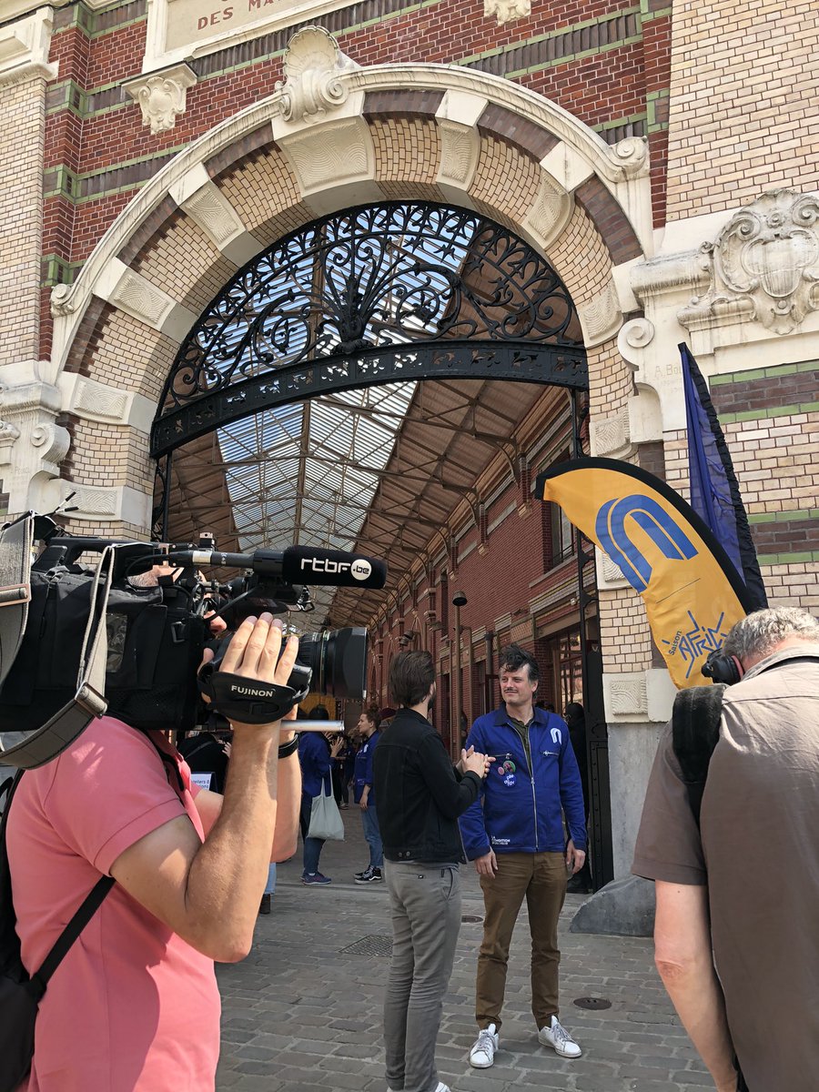 IloveRBX's tweet photo. Ravi d’accueillir aujourd’hui nos voisins belges de la @RTBF pour un reportage diffusé cet été, #staytuned ! Avec @laCPublique @MuseeLaPiscine @LaManufRBX et #HugoLaruelle @CaulierMartin #iloverbx #helloroubaix #hellolille #roubaix https://t.co/FSZAllsWR1