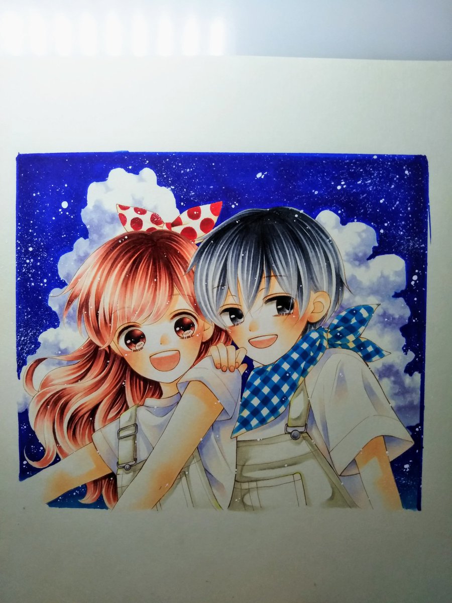 お知らせ 本日5月25日 ハツコイと太陽8巻発売です 一条君が照れたり 木下 ほのか レオと三日月 連載中 のイラスト