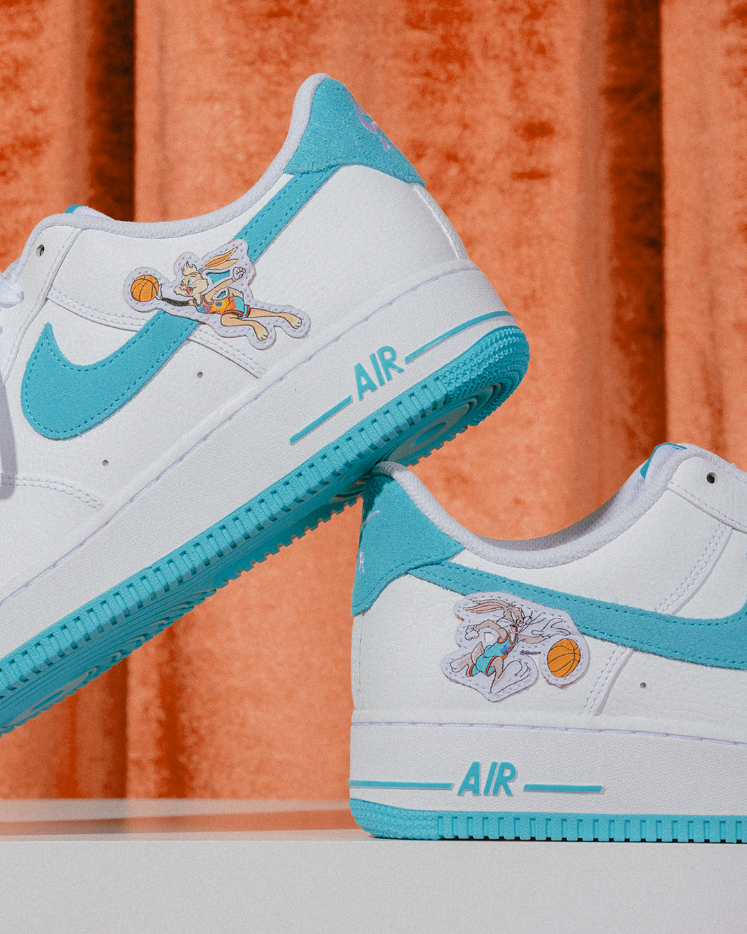 tune squad air force ones