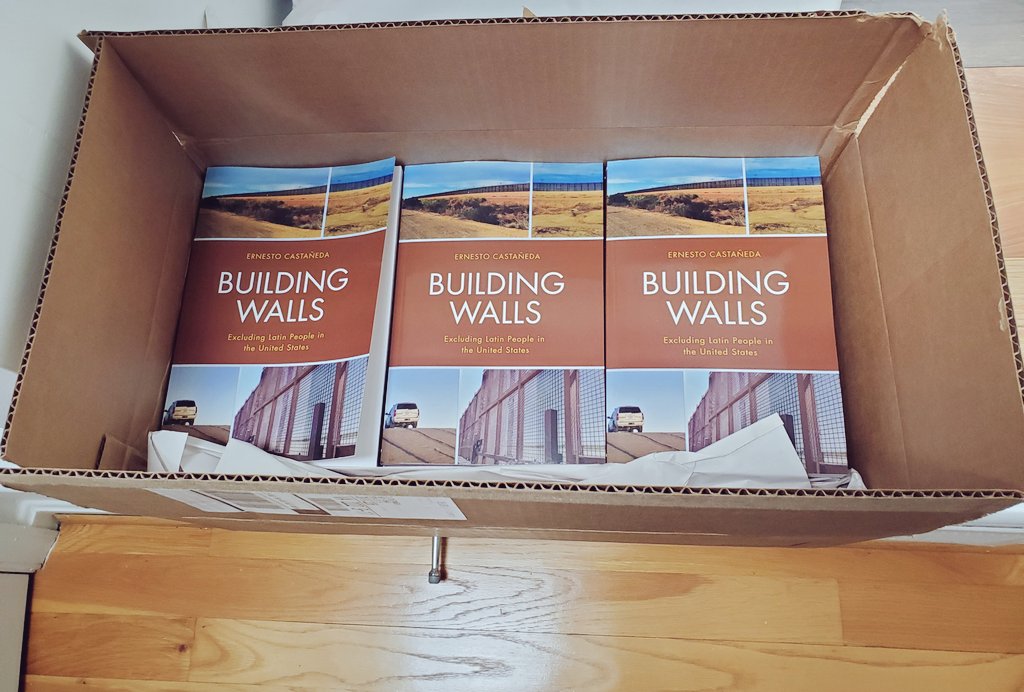 DrErnestoCast's tweet photo. The paperback of "Building Walls: Excluding Latin People in the United States" is finally coming out and at affordable price. https://t.co/Xjy3RaulCv