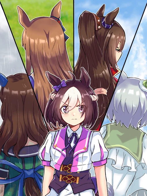 最近スペスズにズブズブハマってます
#絵柄が好みって人にフォローされたい
#ウマ娘 