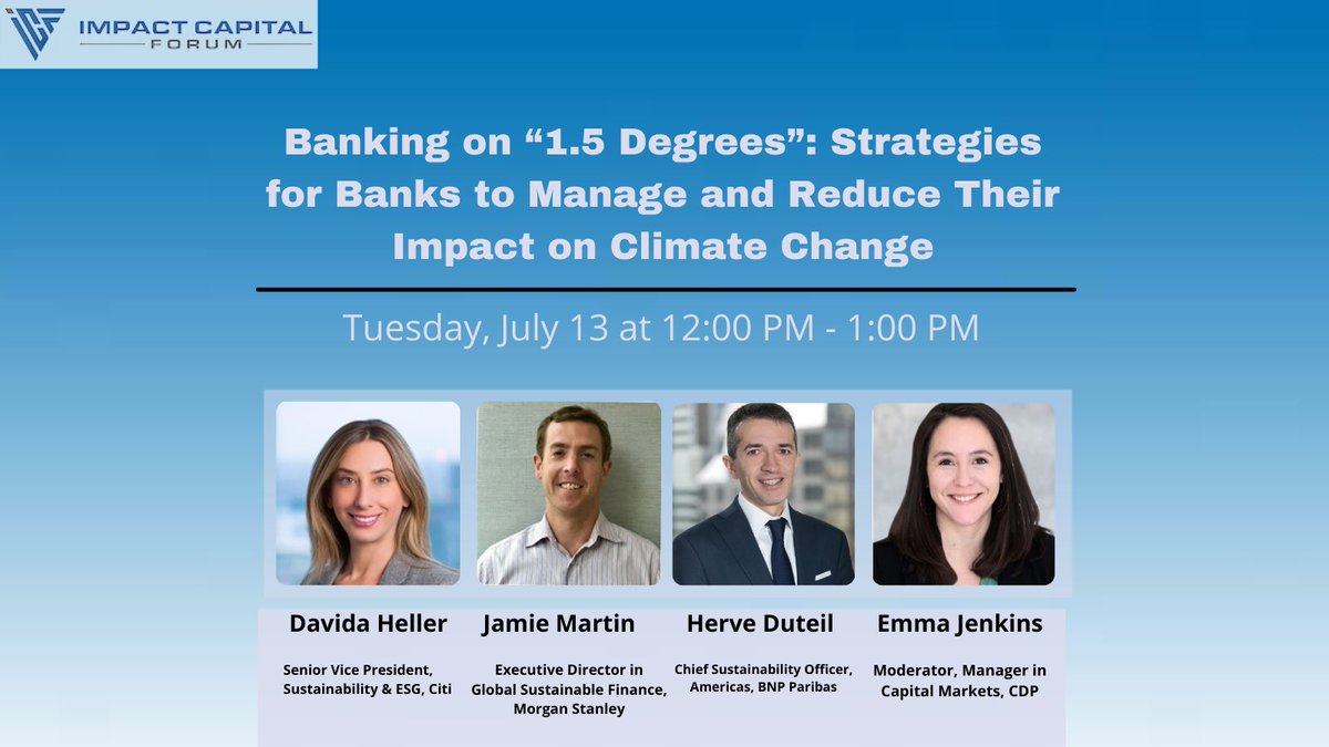 Impact Capital Forum tweet media