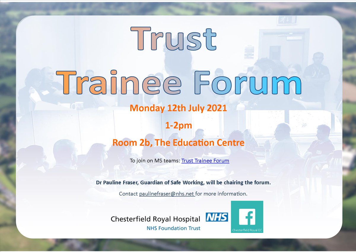 TTF Monday 1pm 😎 <a href="/royalhospital/">Chesterfield Royal Hospital NHS FT</a> <a href="/CRHMedicineDiv/">Medicine & Emergency Care</a> <a href="/teammurphycrh/">Durrant Ward CRH</a> <a href="/CRH_Pearson/">Team PEARSON</a> <a href="/royal_acute/">Chesterfield Royal Hospital Acute Care-unit</a> <a href="/IntegratedCare/">primary and psychiatric integrated care</a> <a href="/CRH_SAU/">CRH Team SAU</a> <a href="/teamsurgery/">@CRH#TeamSurgery</a> <a href="/TeamROBINSON3/">Team ROBINSON</a> <a href="/PortlandTeamCRH/">Team Hasland Ward</a> <a href="/ashover_team/">Ashover Ward</a> <a href="/TeamStrokeCRH/">Chesterfield Stroke Unit</a>