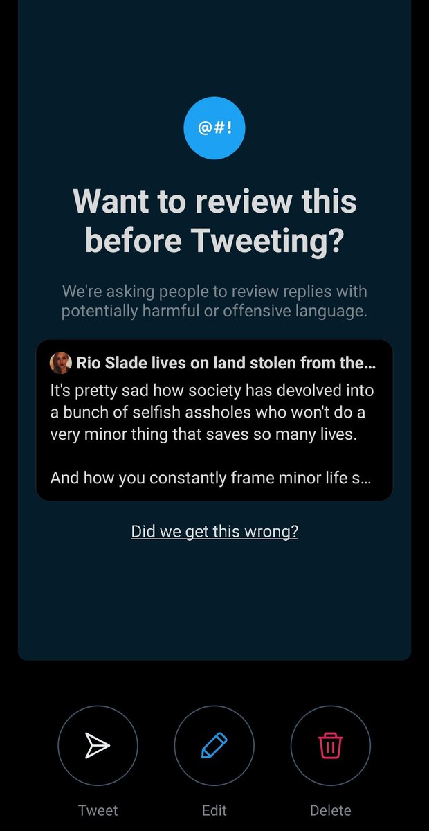 RT @RioSlade: I am, once again, telling Twitter to get off my tits https://t.co/eDiTsj6o55