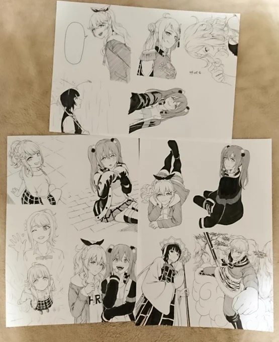 最近描いたやつ
桜坂と彼方ちゃんが多い
愛さんも描いてないようでまとめると意外と描いてた 