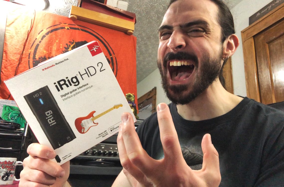 JD_McGibney's tweet image. Hit a few snags getting some software to play nice with one another. Gonna give this iRig a shot and see if it smooths things out.
#nohurdletoohigh #theresalwaysasolution