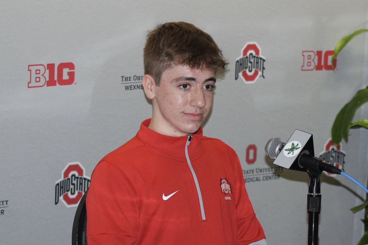 OhioStAthletics's tweet photo. “It’s a huge opportunity to go to Tokyo for my first Olympics. I take great pride on being a Buckeye too. Ohio State has helped me develop to reach my goals and dreams of making an Olympics.”  

🇺🇸 U.S. Olympian Henry Leverett https://t.co/80geAlUI00