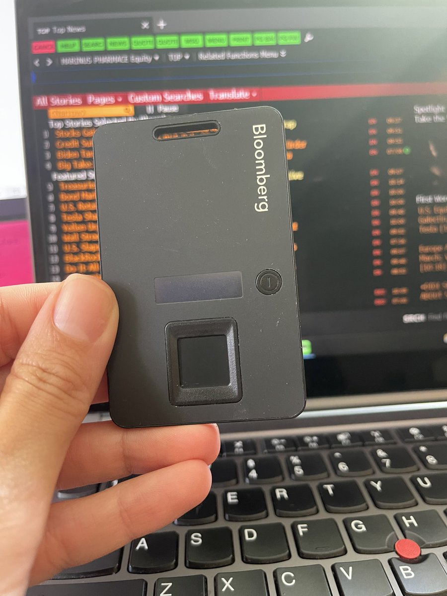 Feels like a lifetime, but just four years after leaving the Bloomberg newsroom, I now have my own B-Unit and access to the terminal. Gone from an employee to a client. Now, if only I could remember all the functions! <a href="/business/">Bloomberg</a> <a href="/Bloomberg/">Bloomberg</a>