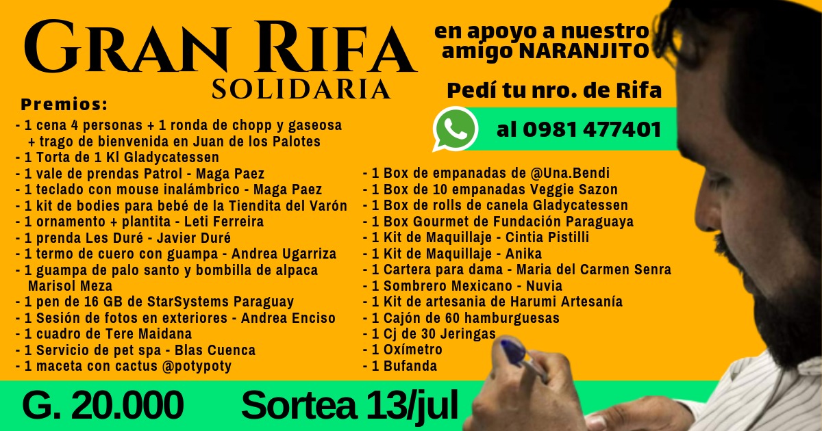 bichoriveros's tweet photo. Gran Rifa Solidaria, fuerza Diego 🙏🏼💪🏼 https://t.co/UZtsn3jDEk