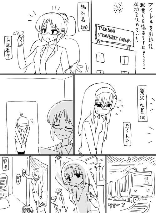 ファンボックスに『仕事に疲れた鷺沢文香さんを膝枕しながら頭を撫でて癒す橘ありすちゃん』リクエストが来たので描きました 