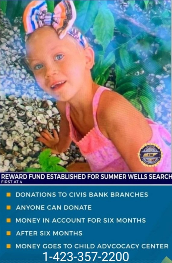 SaltyLadyRebel's tweet photo. #Day23 #SummerWells #FindSummerWells #BringSummerHome #PrayForSummer #MissingChild #MissingPerson https://t.co/S6MFTiRjCD
