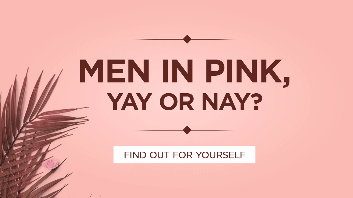 Manyavar_'s tweet photo. Being a man, wondering if you should wear pink or not?
Swipe for the answer

#Manyavar #MensFashion #StyledInManyavar #WeddingCollection #Weddingwear #IndianWedding #ManyavarWedding https://t.co/jBJMI6i6He