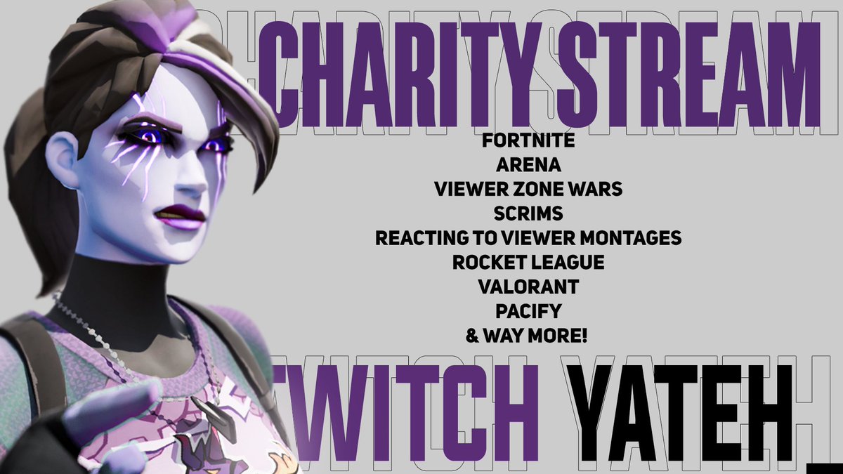 YatehUK's tweet photo. Yateh's 24 Hour Charity Stream

Here is all the Information YOU need to know!

All proceeds will be donated to @YoungMindsUK which is the leading Mental Health Charity for Younger People

Costs £0 to RT ♻️

*LIVE NOW* for 24 hours at https://t.co/DikuZgzRlB https://t.co/fbY5MArGIH