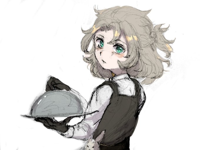 ウェイターのtwitterイラスト検索結果