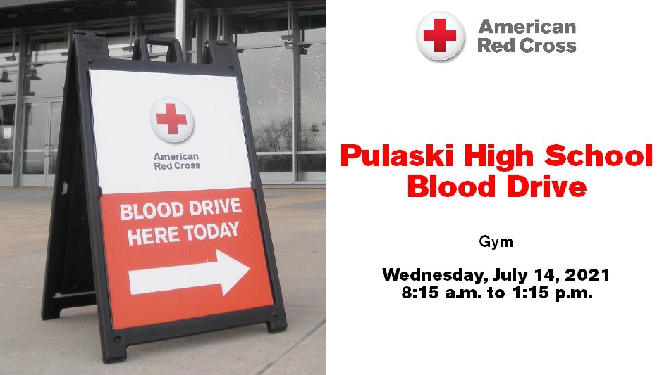 PTownStuCo's tweet photo. Our summer blood drive is coming up! And this is our first drive in the gym in over a year! There is currently a national blood shortage so dating is more vital now than ever. Please if you can sign up with this link: https://t.co/ME3i4aejTh See you there! https://t.co/yffJUVK8zX