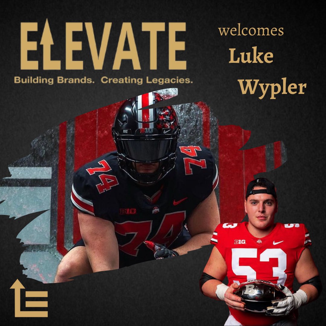 We are very excited to announce Luke Wypler (<a href="/LukeWypler/">Wypler</a>) as the first football player in the Elevate family! Luke is a rising star in the <a href="/OhioStateFB/">Ohio State Football</a> program with a bright future.